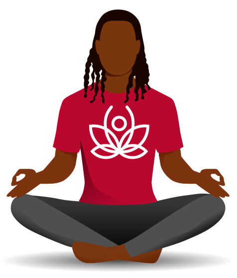 Mindfulness in Motion - Sitting man